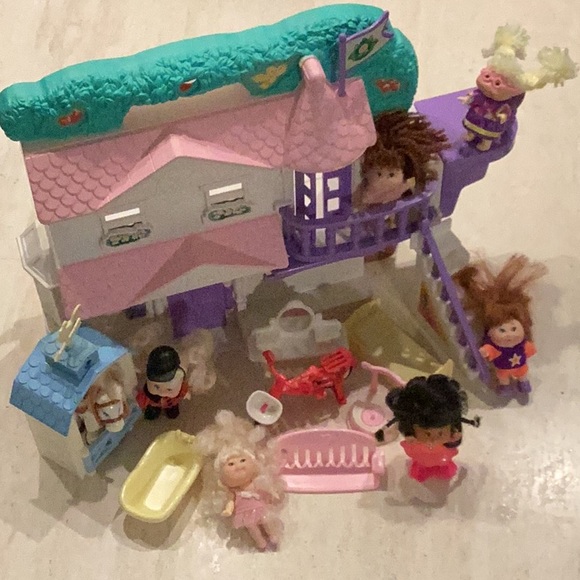 Mattel Other Cabbage Patch Kids Dollhouse 998 Cpk Vintage Doll